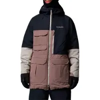 Columbia - Chaquetas de esquí - Coreshot Jacket Iron Black Flint Grey - Talla XXL - Marrón