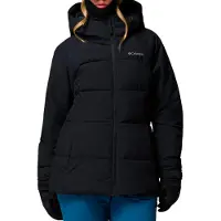 Columbia - Chaquetas de esquí mujer - Ava Alpine Puffer Jacket Black para Mujer - Talla XL - Negro