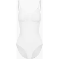 Cfab Body moldeador 'Bodysuit Sculpting Shapewear mit Slip' blanco