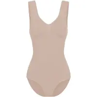 Cfab Body moldeador 'Tank Bodysuit Sculpting Shapewear mit Slip' beige