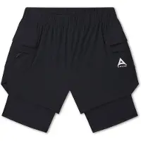 A-Game Pantalón deportivo gris / negro