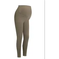 Cfab Leggings 'Seamless Umstandsleggings mit hohem Bund' taupe