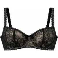 MILENKA Sujetador 'Balconette bra' negro
