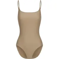 Cfab Traje de baño 'Square Neck Soft Sculpt Swimsuit' beige
