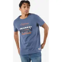 Denim Factory Camiseta azul denim