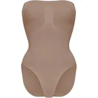 Cfab Body moldeador 'Trägerloser Bodysuit Sculpting Shapewear mit Slip' caramelo