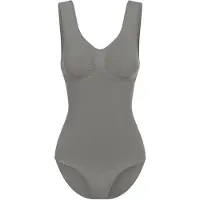 Cfab Body moldeador 'Tank Bodysuit Sculpting Shapewear mit Slip' grafito