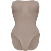 Cfab Body moldeador 'Trägerloser Bodysuit Sculpting Shapewear mit Slip' taupe