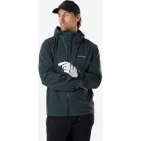 SWEDEMOUNT Chaqueta de montaña 'On Course' verde oscuro