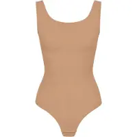 Cfab Body moldeador 'Tank Sculpting Bodysuit with String' beige