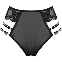 WHITE RVBBIT Braga 'Mad Cat No. 13' negro