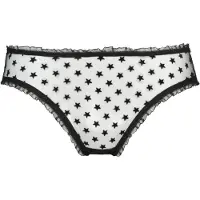 WHITE RVBBIT Tanga negro