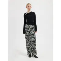 We Are Labels Nous Sommes Labels – Riley Mesh Skirt Gray Talla: XS | Faldas Maxi Outlet | Mujer | Gris