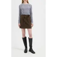 We Are Labels Nous Sommes Labels – Pennie Faux Suede Skirt Brown Talla: XS | Mini Faldas Outlet | Mujer | Marrón
