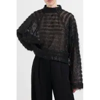 We Are Labels Nous Sommes Labels – Reggie Blouse Black Talla: L | Manga Larga Outlet | Mujer | Negro