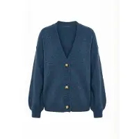 Opal Studio Cárdigan ' Pen ' azul denim