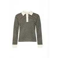 Opal Studio Top ' Freja ' negro