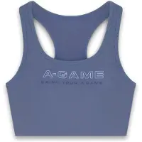 A-Game Sujetador deportivo azul / blanco
