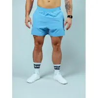 Lifters Pantalón deportivo 'Raw Gym Shorts - Short Cut' azul cielo