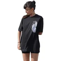 Kanten Camiseta 'T-Shirt Dekki' negro