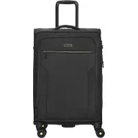 D & N Travel Line 9704 4 ruedas Trolley M 68 cm Con asa expansible negro