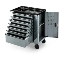 OEM carro de herramientas lleno 262 piezas, negro