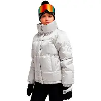 Roxy - Chaquetas de esquí mujer - Snow Winter Rebel Jacket Silver para Mujer - Talla S - Gris