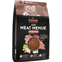 Bosch Meat Menue Adult Pienso para Perros - Pavo y Pollo - 2,5 kg