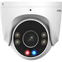 Foscam Cámara de vigilancia IP W5EP de 5MP, con alimentación a través de Ethernet (PoE), color blanco