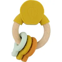 Trixie : Anillo de actividad de madera con silicona, diseño de león