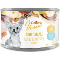 Calibra Pato Y Pavo Verve Para Perros Adultos Pequeños 200g 6 Unidades