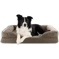 Lumaland Cama ortopédica para perros , fabricada en cuerda | Sofá ergonómico para perros, 90x65 cm