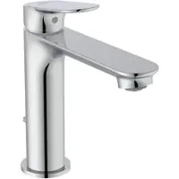Ideal standard Grifo para lavabo Ceralife O, con sistema de desagüe por varilla y juego de sifón