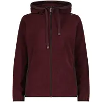 CMP - Women's Jacket Fix Hood 36H2626 - Forro polar size 46, rojo