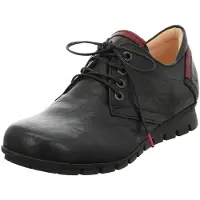 Think! Zapatos con cordón 'Schnürschuh Damen 3-000093-0000 Echtleder in schwarz' negro