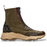 Hispanitas para mujer. CHI254321 Botines de Piel Nepal marrón (39), 1 a 3cm, Cremallera, Casual, outlet 2026.
