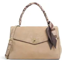 Ralph Lauren Bolso de mano 'FARRAH' camelo