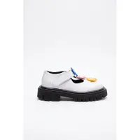 Moschino Shoes White Talla: 35 | Bailarinas Outlet | Mujer | Blanco