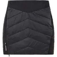 Vaude - Women's Sesvenna Reversible Skirt II - Falda de fibra sintética size 44, gris/negro