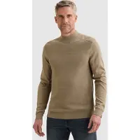 Vanguard Jersey 'Pullover in cotton/modal with mockneck' blanco