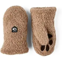 Hestra - Kid's Paw Mitt - Guantes size 1, beige/marrón
