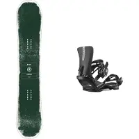 Ride - Packs (snowboard + fijaciones) - Pack Control 2026 de Madera - Verde