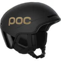 POC - Cascos esquís hombre - Obex Contour Marco Odermatt Ed. Uranium Black/Podium Gold - Talla 59-62 cm - Negro