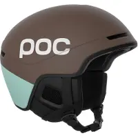 POC - Cascos esquís hombre - Obex Contour Bronzite Brown Matt/Lazurite Blue Matt - Talla 51-54 cm - Marrón