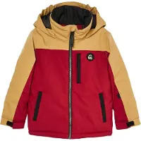 Quiksilver - Chaquetas de esquí niños - Little Mission Kids Jacket Oxblood Red - Talla Infantil 4-5 años - Rojo