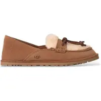Ugg para mujer. 1182151 Mocasines de Piel Zora Loafer marrón (41), Plano, Ninguno, Casual, outlet 2026.