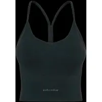 Icebreaker - Women's Merino 260 Seamless Rib Strappy Tank - Camiseta de merino size M, negro