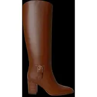 Ralph Lauren para mujer. 802P15660001 Botas de piel Raelynn marrón (39), 5 a 8cm, Ninguno, Casual, outlet 2026.