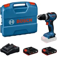Bosch Taladro De Impacto Inalámbrico Pro Gsb18v-52 2*2.0ah