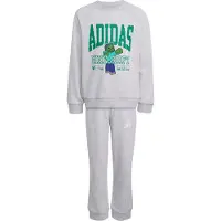 Adidas adidasCONJUNTO DE CHÁNDAL MINECRAFT 104 Light Grey Heather Niño